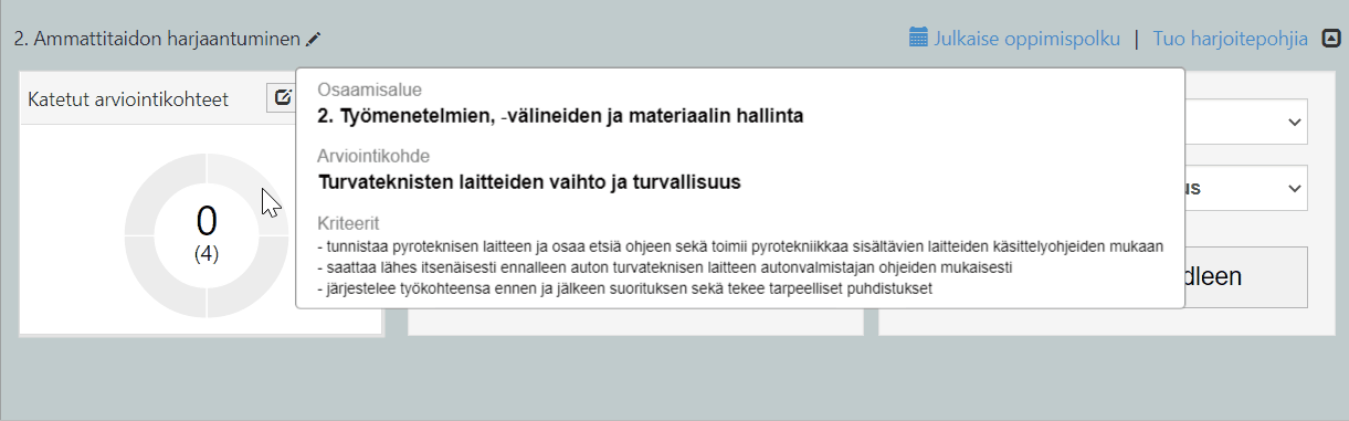 Ammattitaidon harjaantuminen esittely