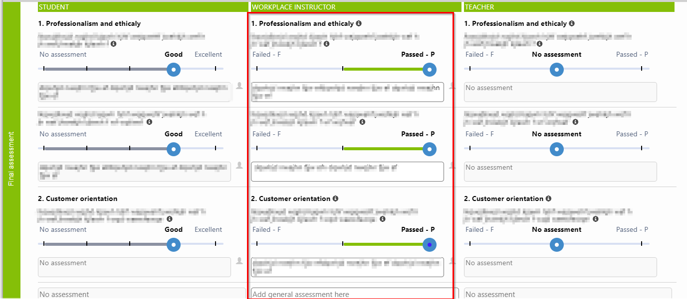 final assessment