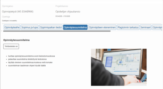 Workseed tulee tukemaan laajemmin opinnäytetyön ohjaamista