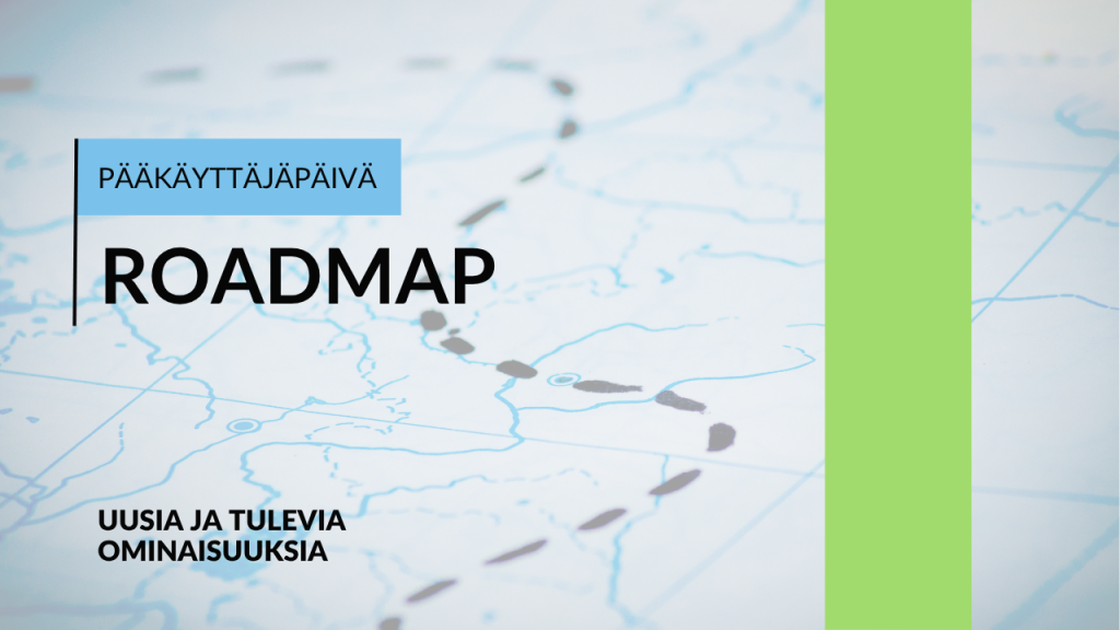 AMK -pääkäyttäjäpäivä - roadmap -esitys