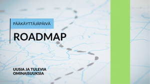 AMK -pääkäyttäjäpäivä - roadmap -esitys